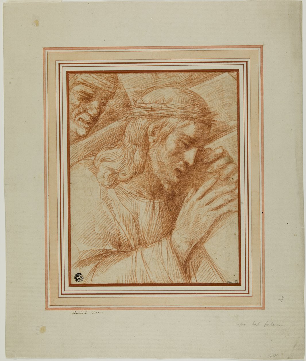 A keresztet hordozó Krisztus alkotó: Cesare Rossetti