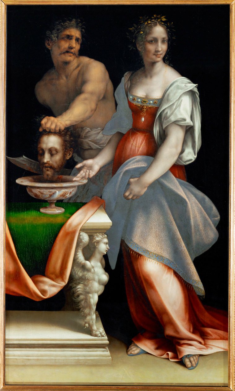 Salome a Keresztelő fejével ... alkotó: Cesare da Sesto