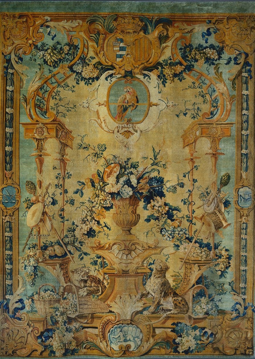 Szappangyári panel: ősz, kb. 1717. alkotó: Chaillot Workshops Royal Savonnerie Manufactory