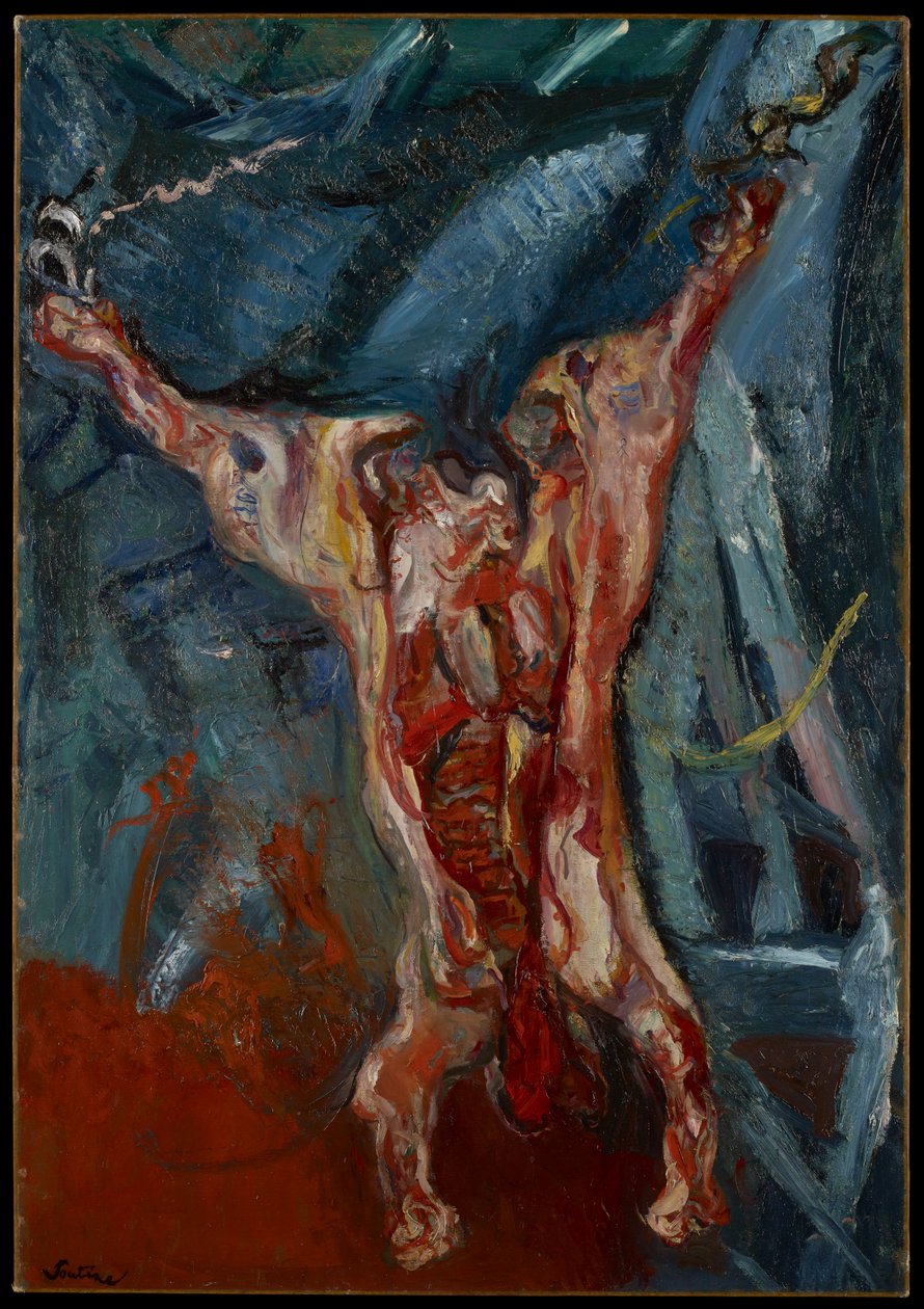Tetem marha, 1925 alkotó: Chaim Soutine