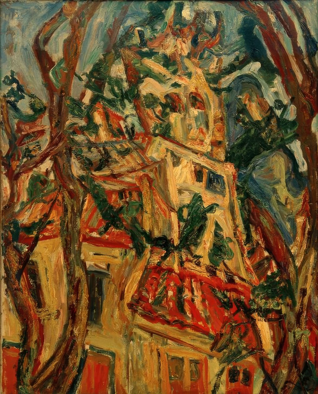 Ch. Soutine, A céreti Saint-Pierre-torony alkotó: Chaim Soutine