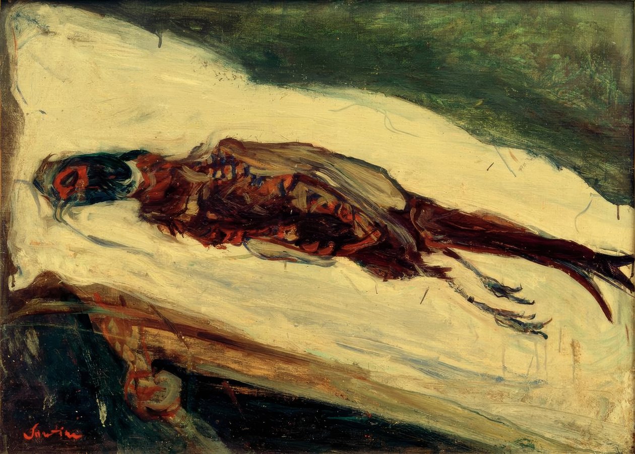 Ch. Soutine, Toter Fasan alkotó: Chaim Soutine