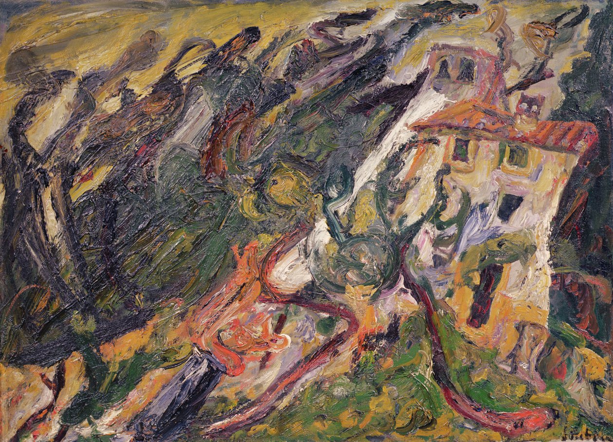 Gorge de Loup sur Vence, 1923 körül alkotó: Chaim Soutine