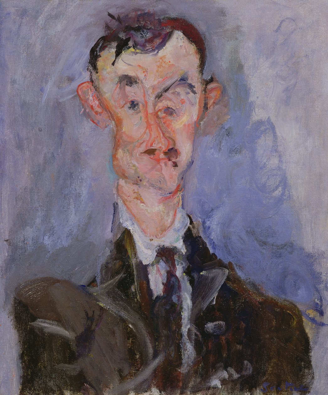 Emile Lejeune portréja, 1922 körül alkotó: Chaim Soutine