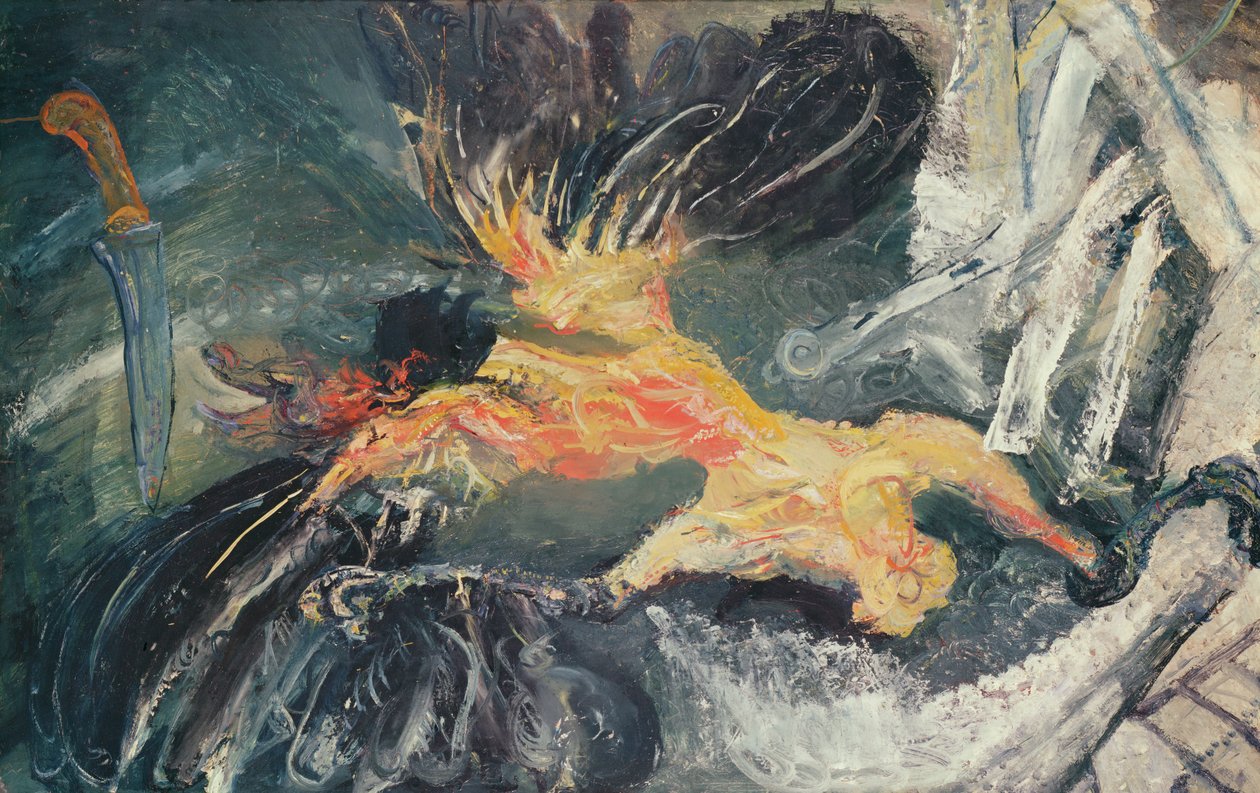 Baromfi, 1925-26 körül (olaj, karton) alkotó: Chaim Soutine