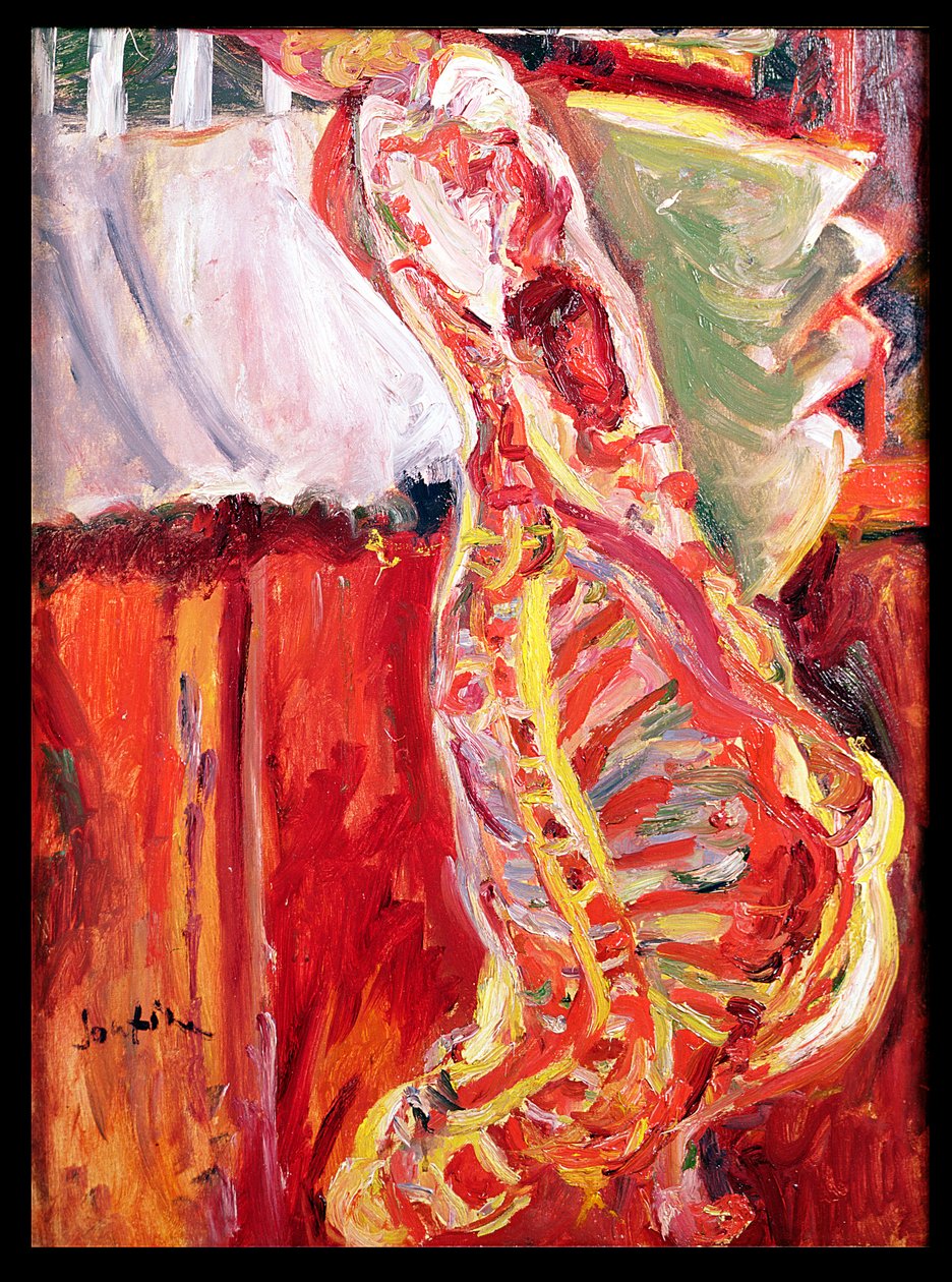 Marha oldala, 1923 körül alkotó: Chaim Soutine