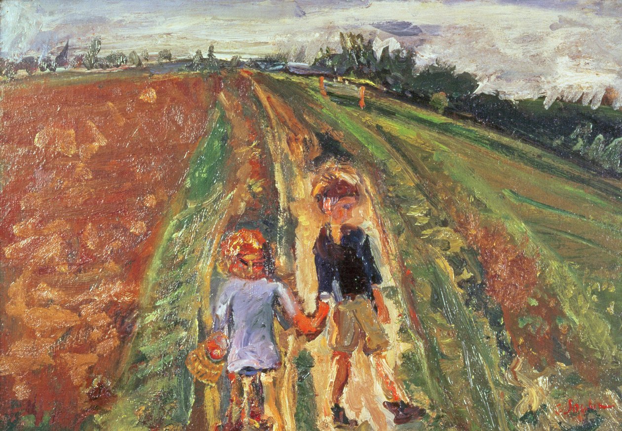 Két gyermek az úton, 1939 alkotó: Chaim Soutine