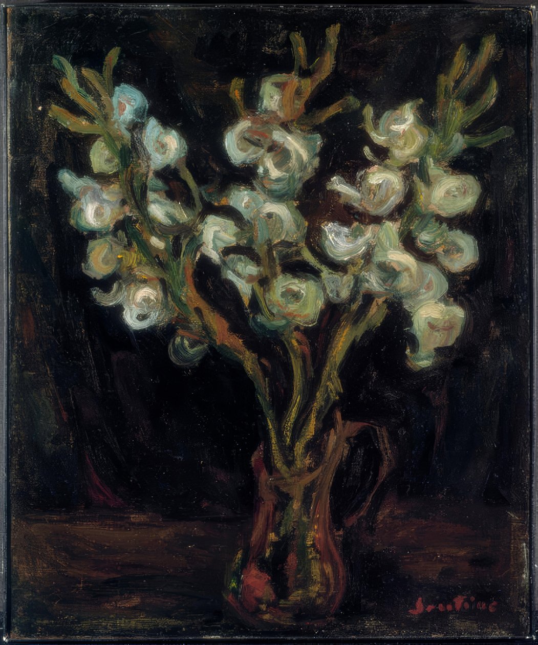 Kék liliom alkotó: Chaim Soutine