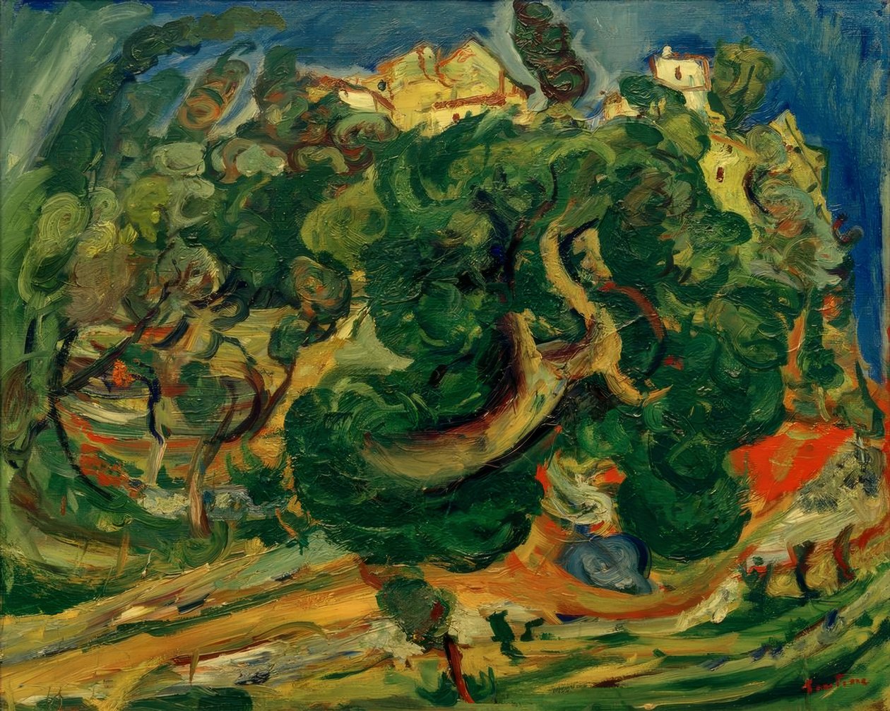 Ch. Soutine, dél-franciaországi táj alkotó: Chaim Soutine