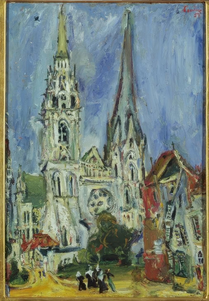 Chartres-i katedrális alkotó: Chaim Soutine