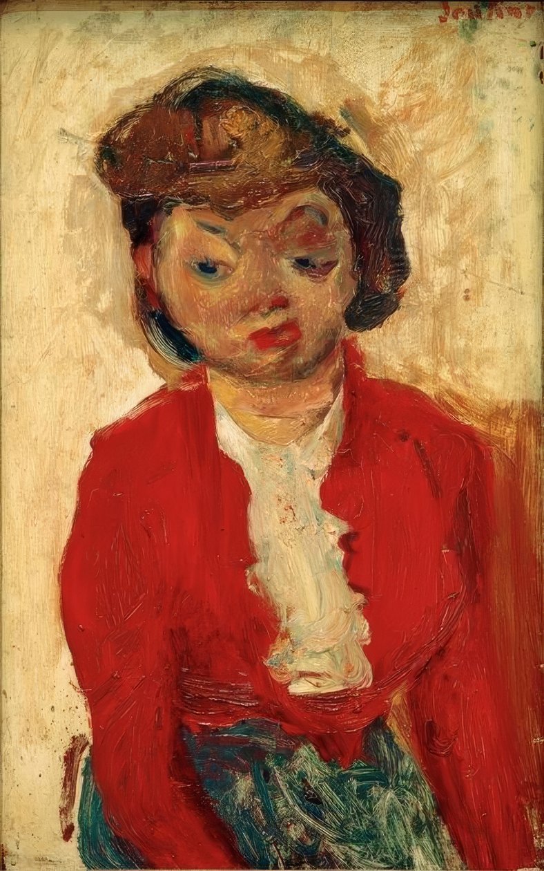 A fiatal angol nő alkotó: Chaim Soutine