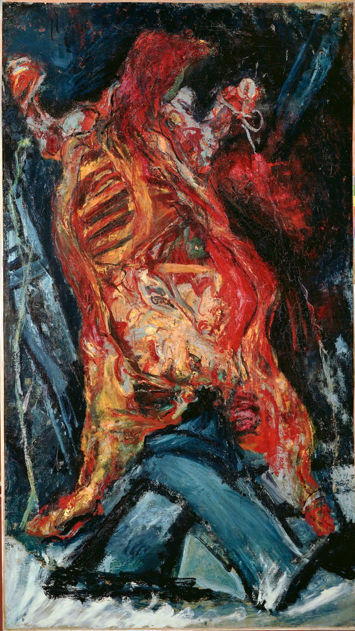 Le Boeuf Ecorche (olaj, vászon) alkotó: Chaim Soutine