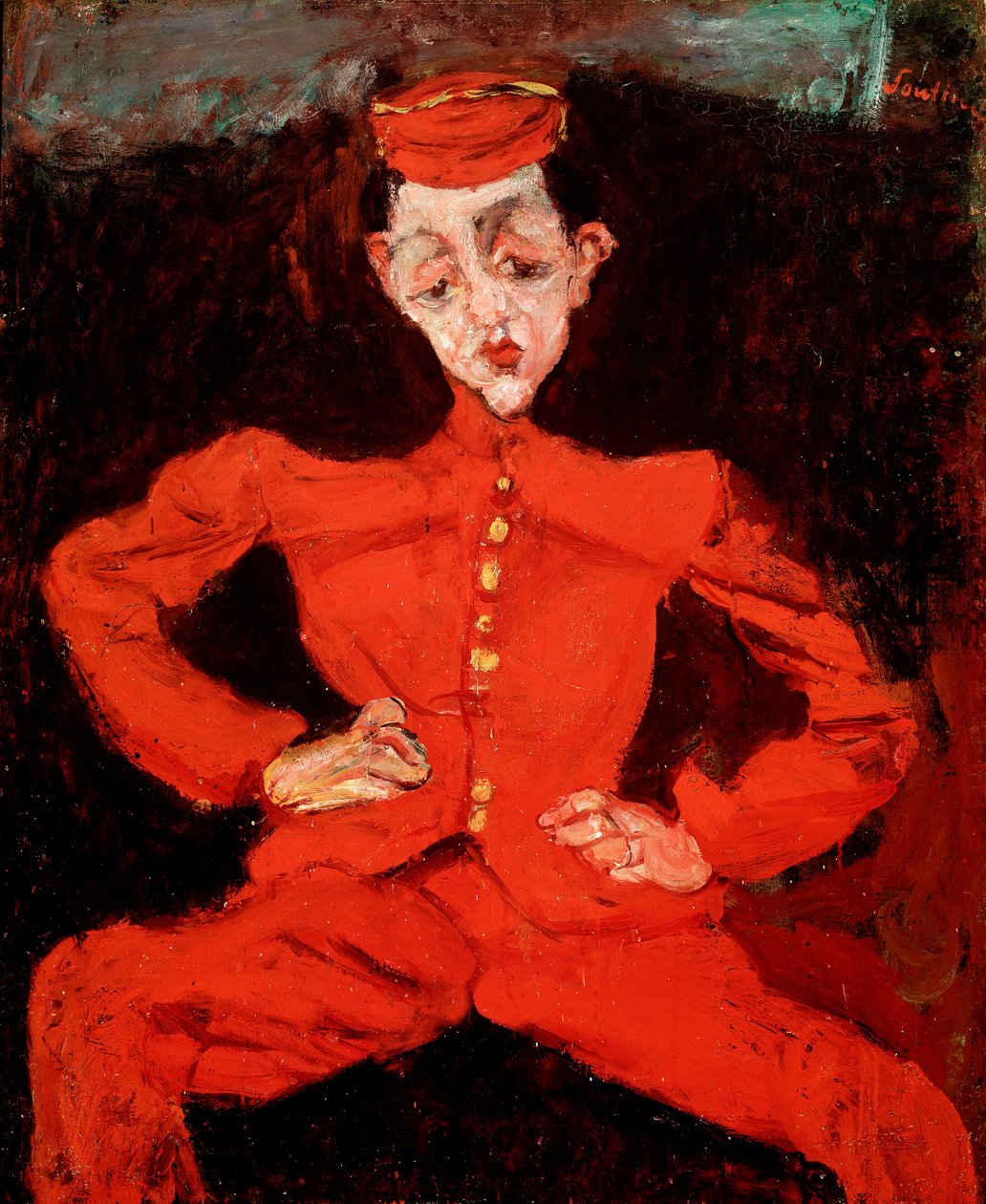Chaim Soutine Le Groom festménye (1894-1944) alkotó: Chaim Soutine