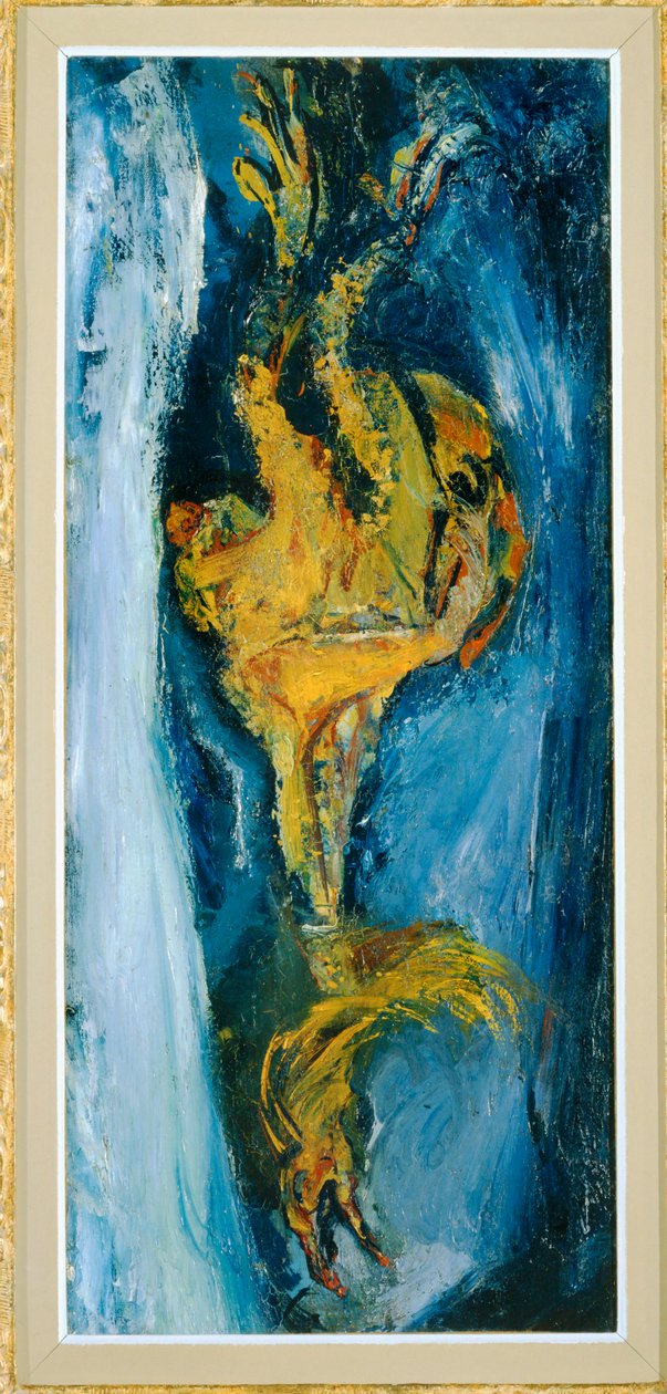 Le coq - a kakas ... (festmény, vászon) alkotó: Chaim Soutine