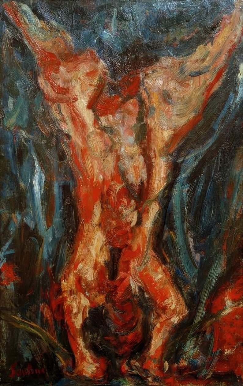 A megnyúzott borjú alkotó: Chaim Soutine