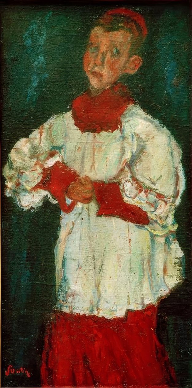 A kórus fiú alkotó: Chaim Soutine
