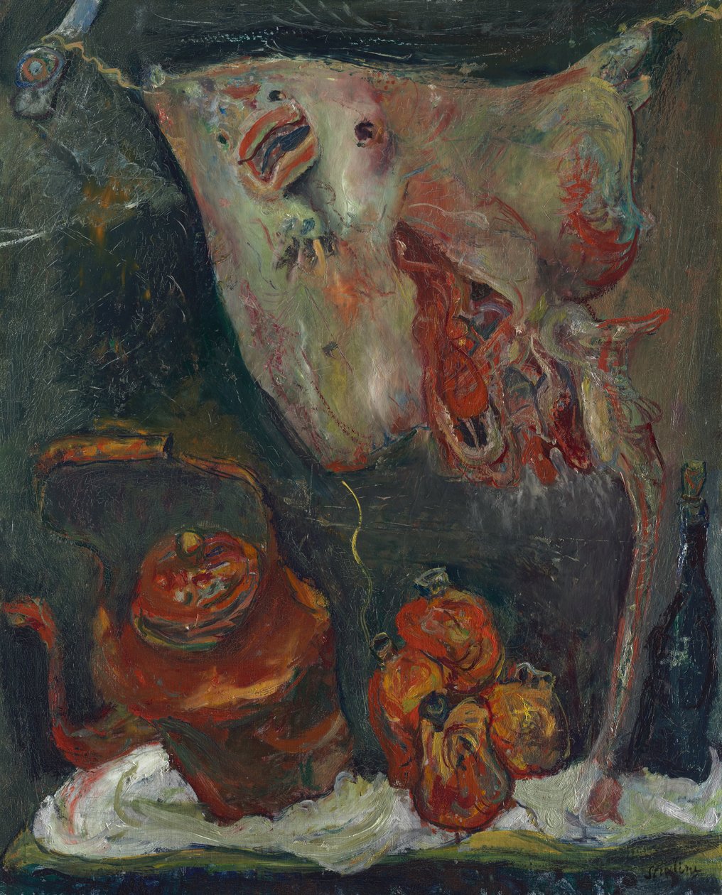 Csendélet Rayfish-szel, 1923 alkotó: Chaim Soutine