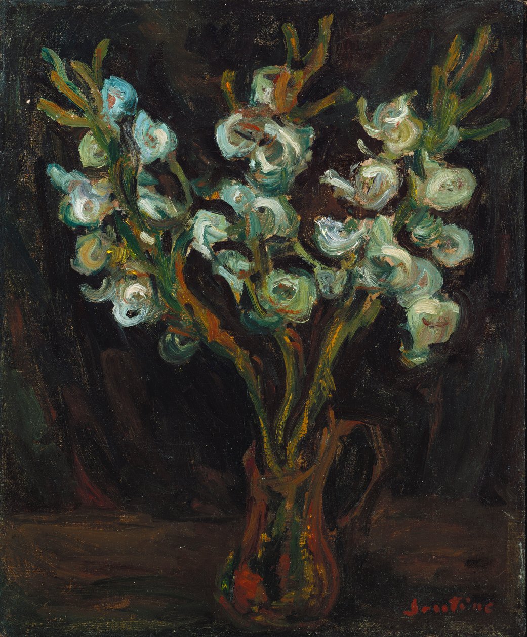 A kék kardvirágok, 1929 körül alkotó: Chaim Soutine