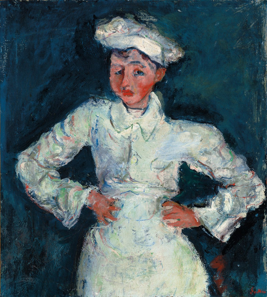 A kis cukrász; A kis cukrász, 1927 körül alkotó: Chaim Soutine