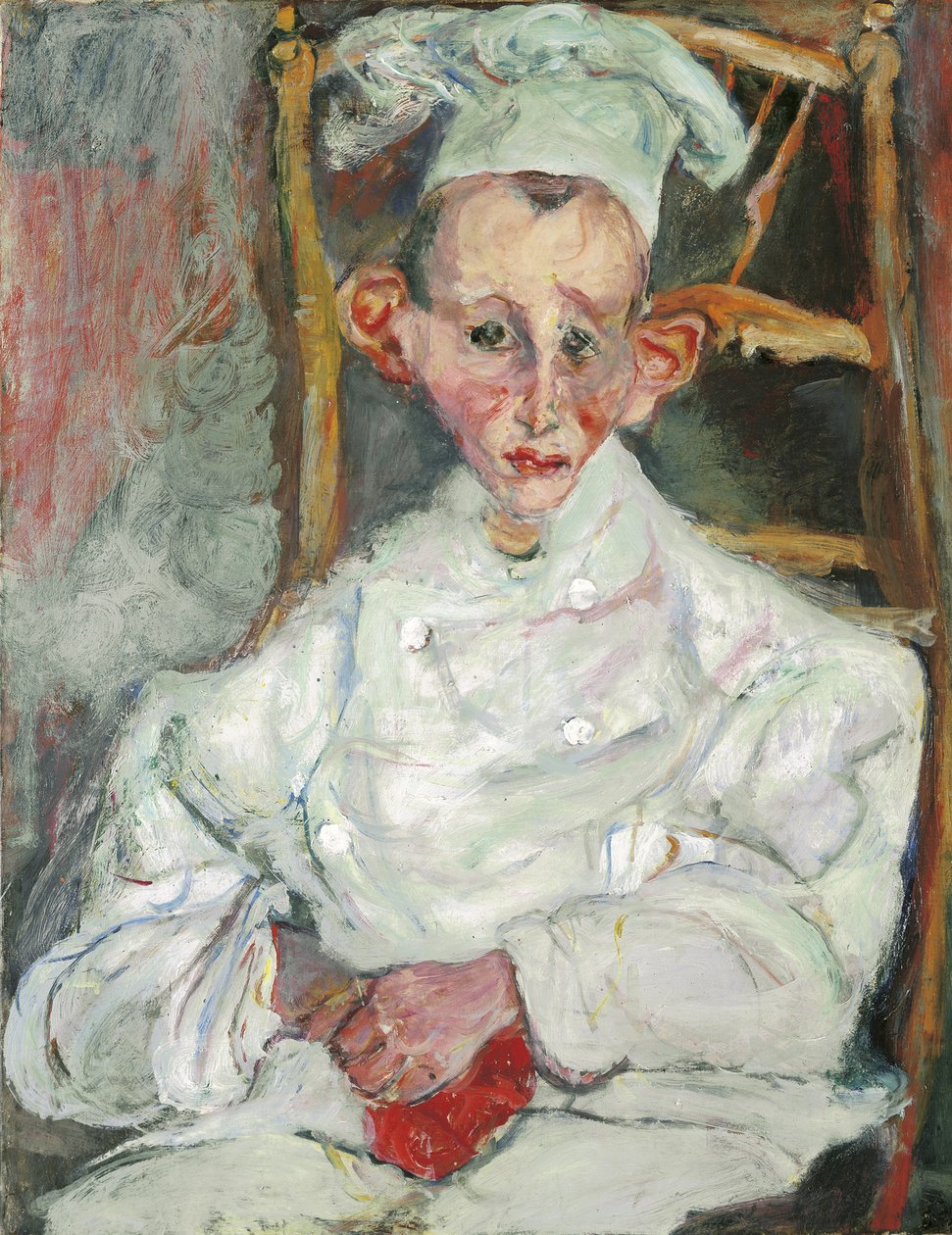 A kis cukrászda Cagnesből; A cagnesi cukrász, 1922-1923 körül alkotó: Chaim Soutine