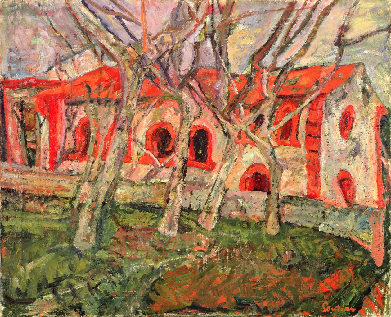 A Vörös templom alkotó: Chaim Soutine
