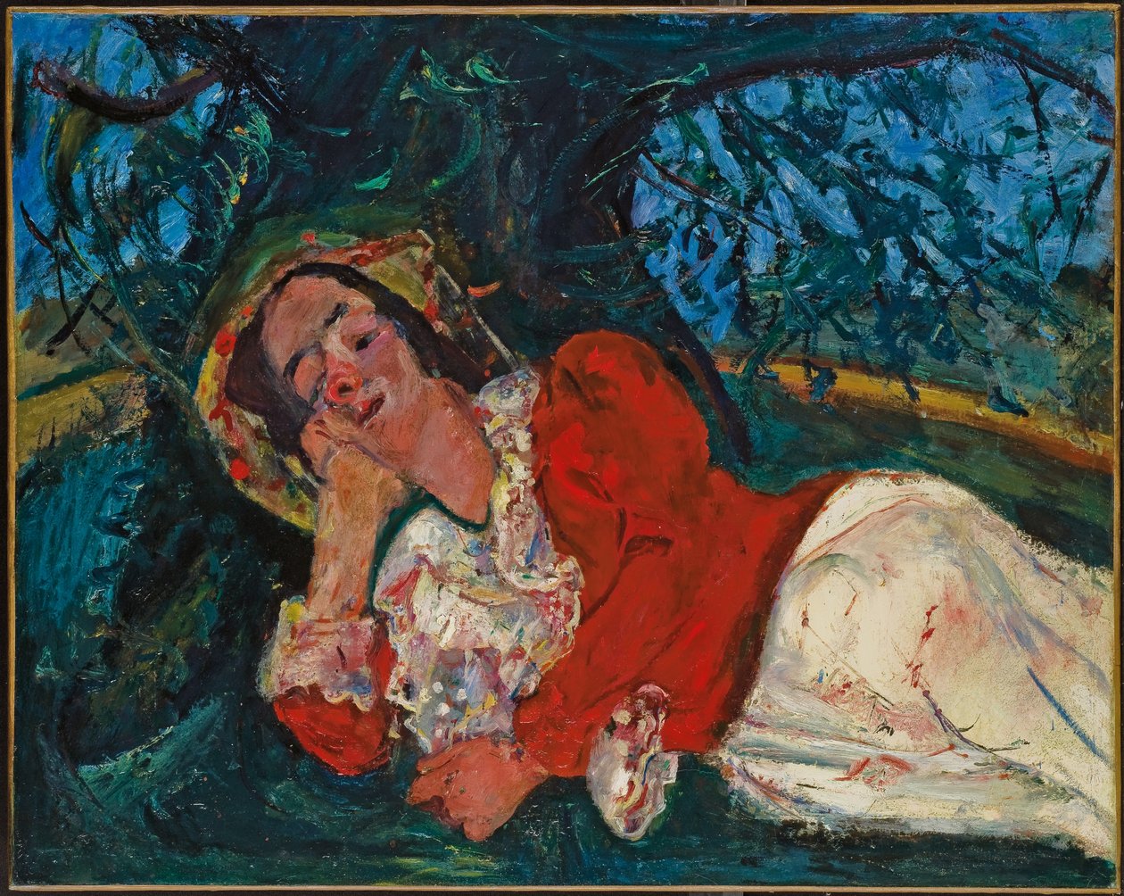 A szieszta, 1934 körül alkotó: Chaim Soutine