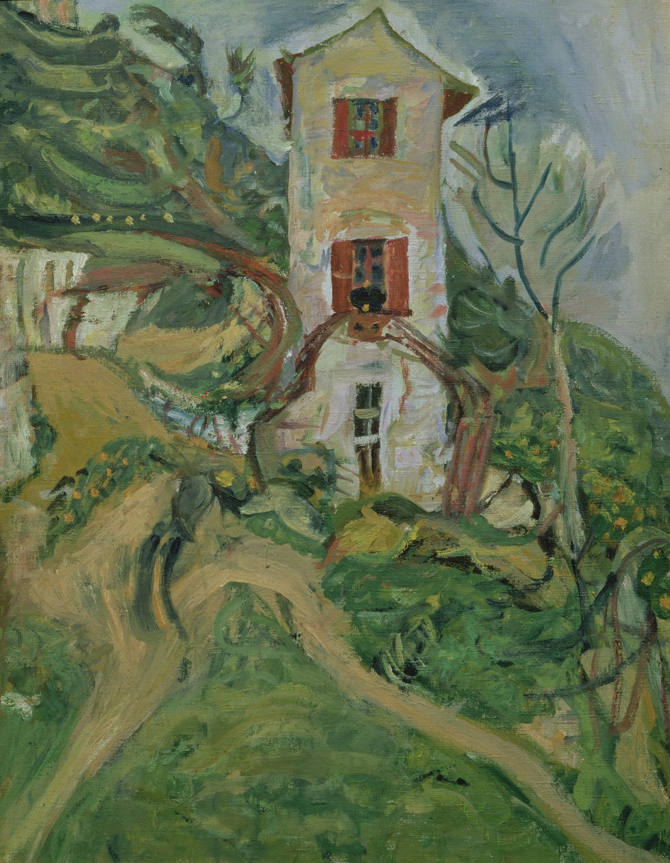 A Fehér Ház, 1933 körül alkotó: Chaim Soutine