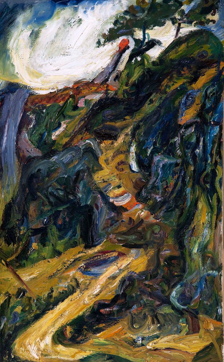 Kanyargós út, Gréolières közelében alkotó: Chaim Soutine