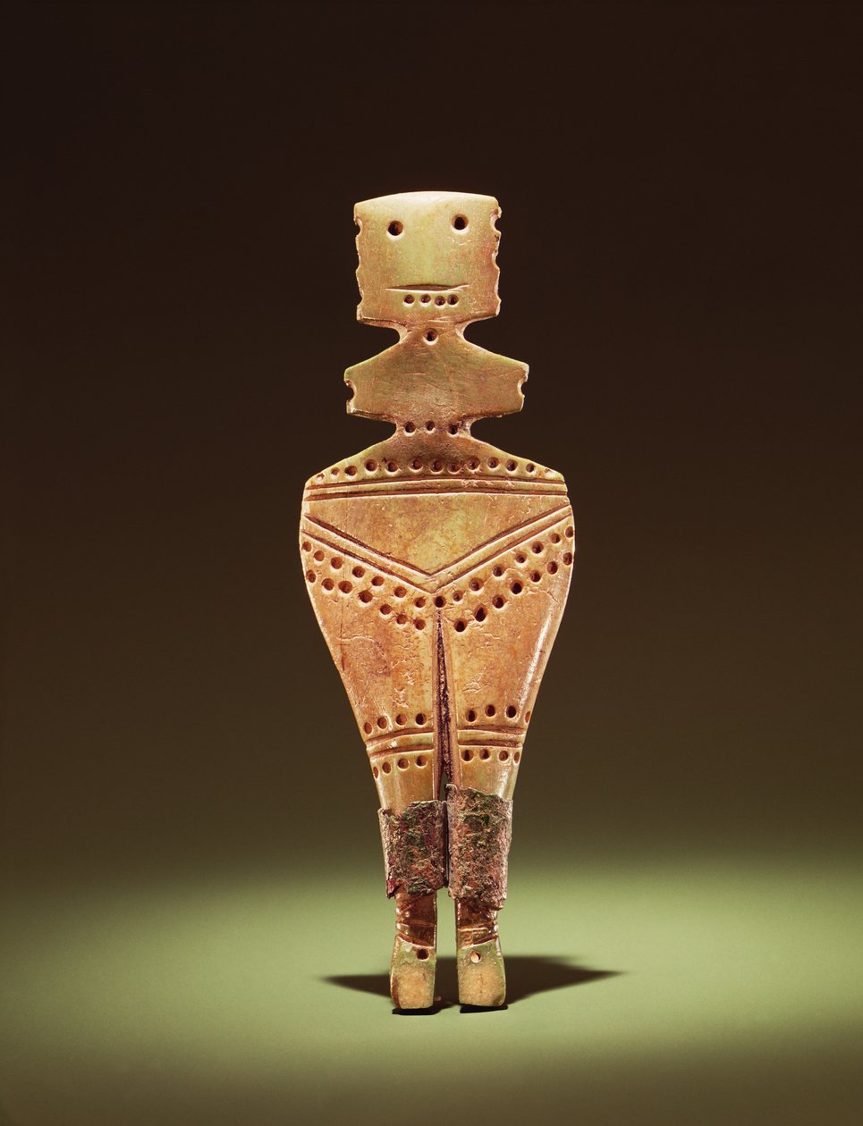 Termékenységi adat, ie 3000 körül (csont) alkotó: Chalcolithic