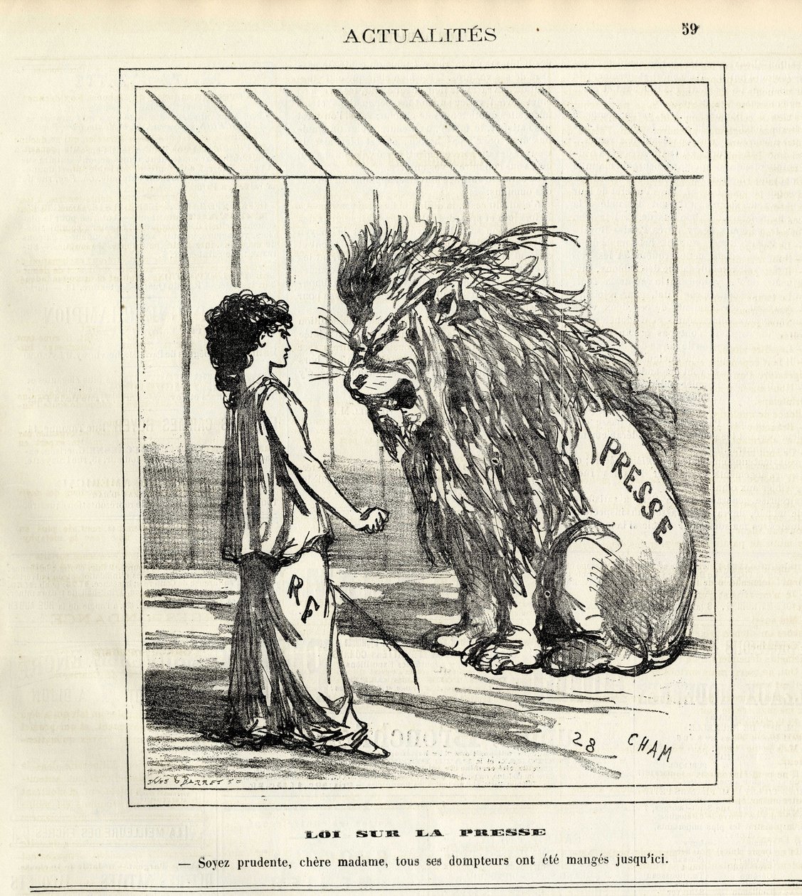 A Charivari alkotó: Amédée de Noé