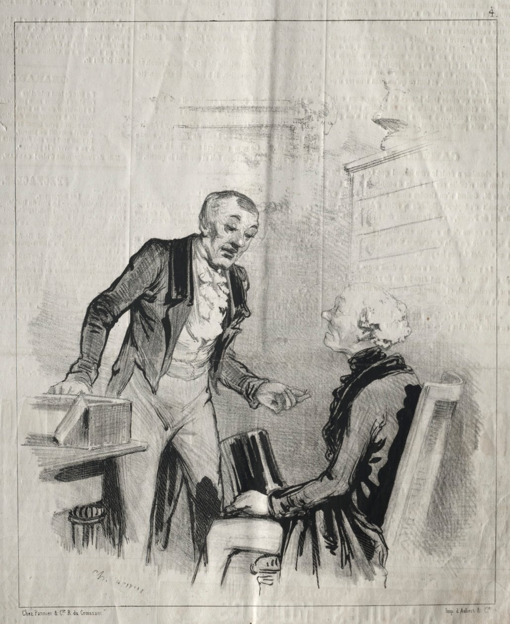 A betegek és az orvosok: No. 4, Lew Homeopaths. alkotó: Cham