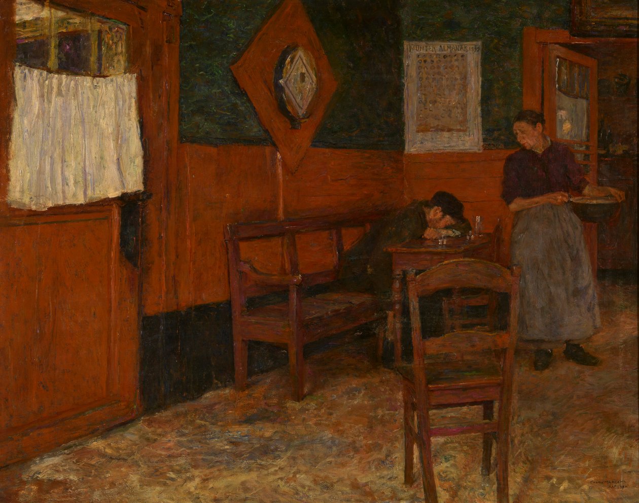 A Red Inn alkotó: Charle Mertens