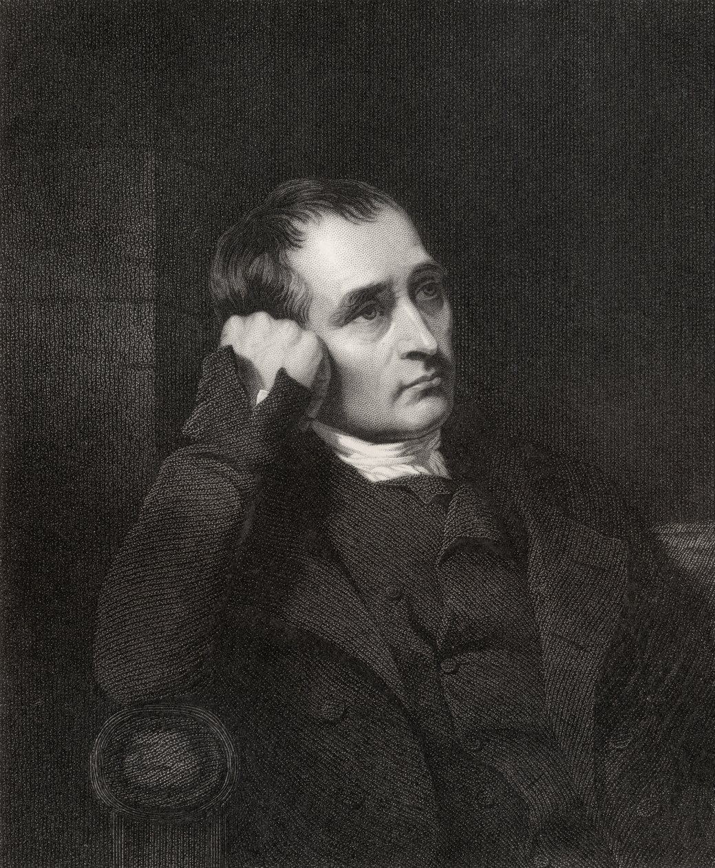 Samuel Crompton, J. Morrison metszete, a National Portrait Gallery V. kötetéből, megjelent 1835 körül alkotó: Charles Allingham