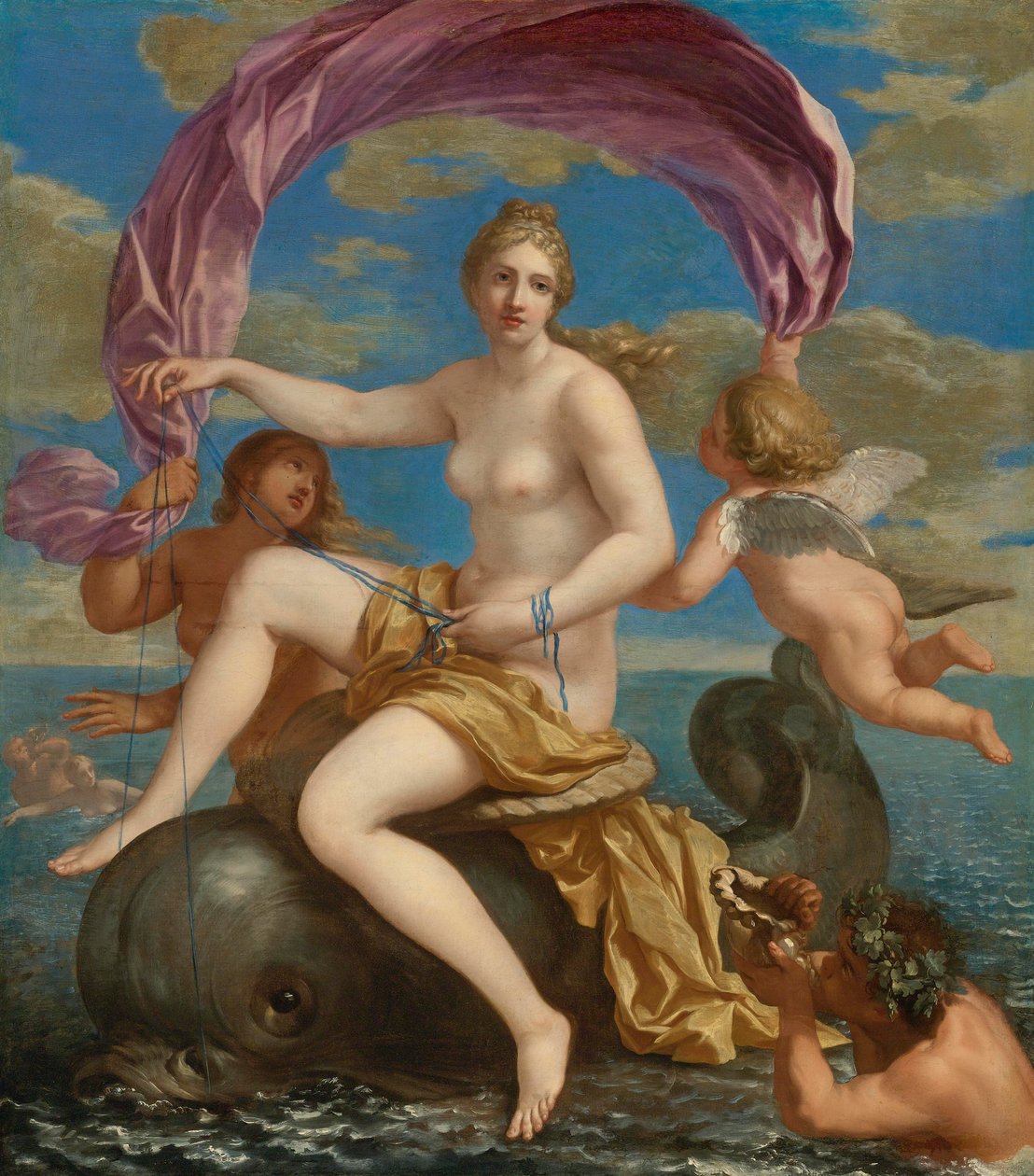 Galatea diadala alkotó: Charles Alphonse du Fresnoy