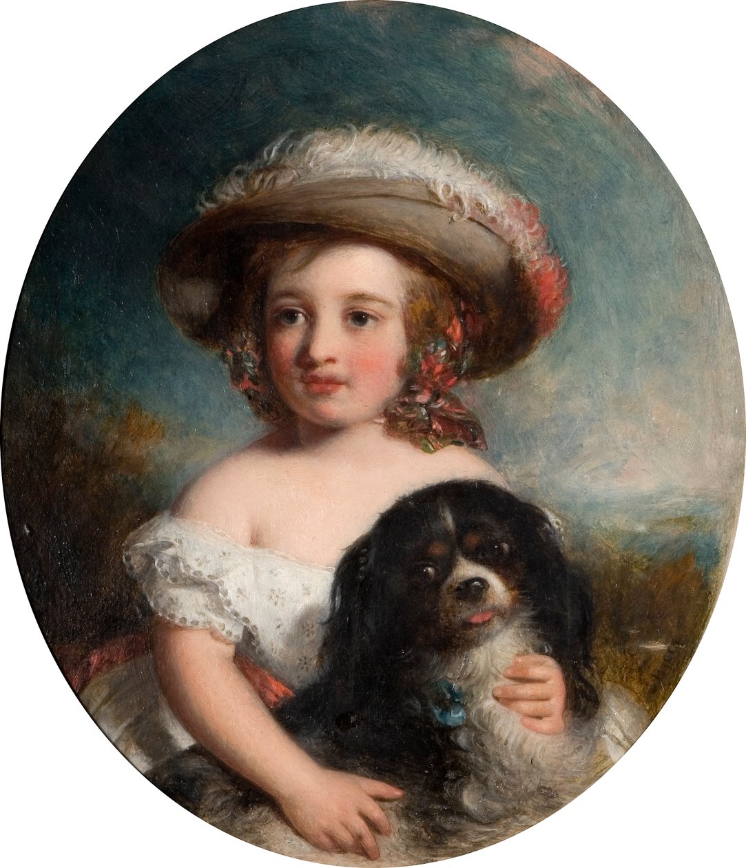 Szeress engem, szeresd a kutyámat, 1853 alkotó: Charles Baxter