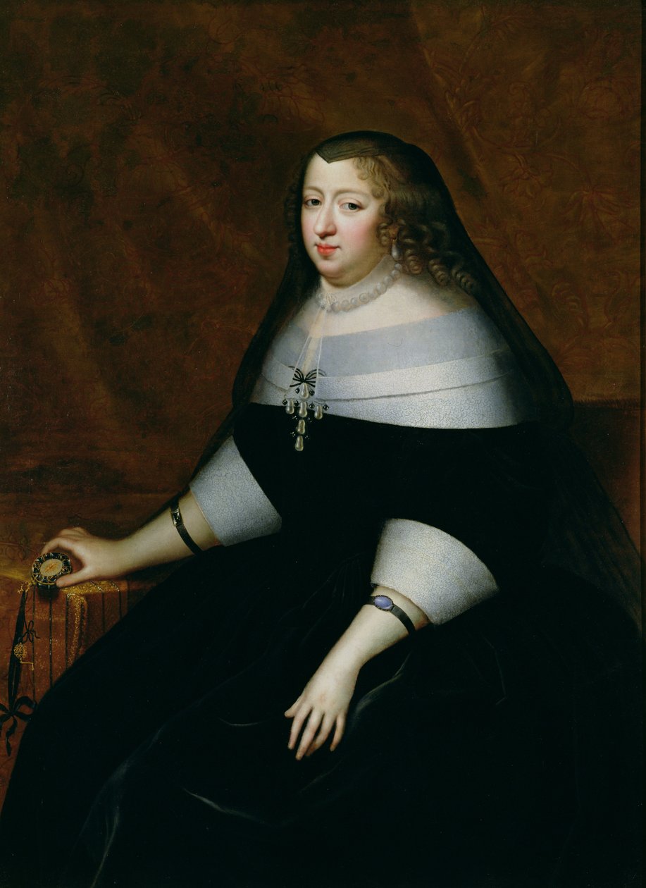 Osztrák Anna portréja (1601-66) alkotó: Charles Beaubrun