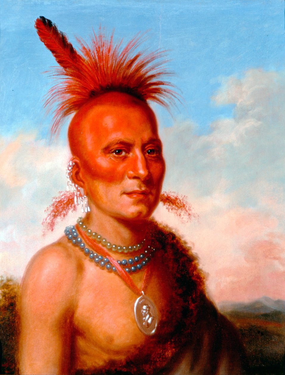 Sharitarish (gonosz főnök), Pawnee alkotó: Charles Bird King
