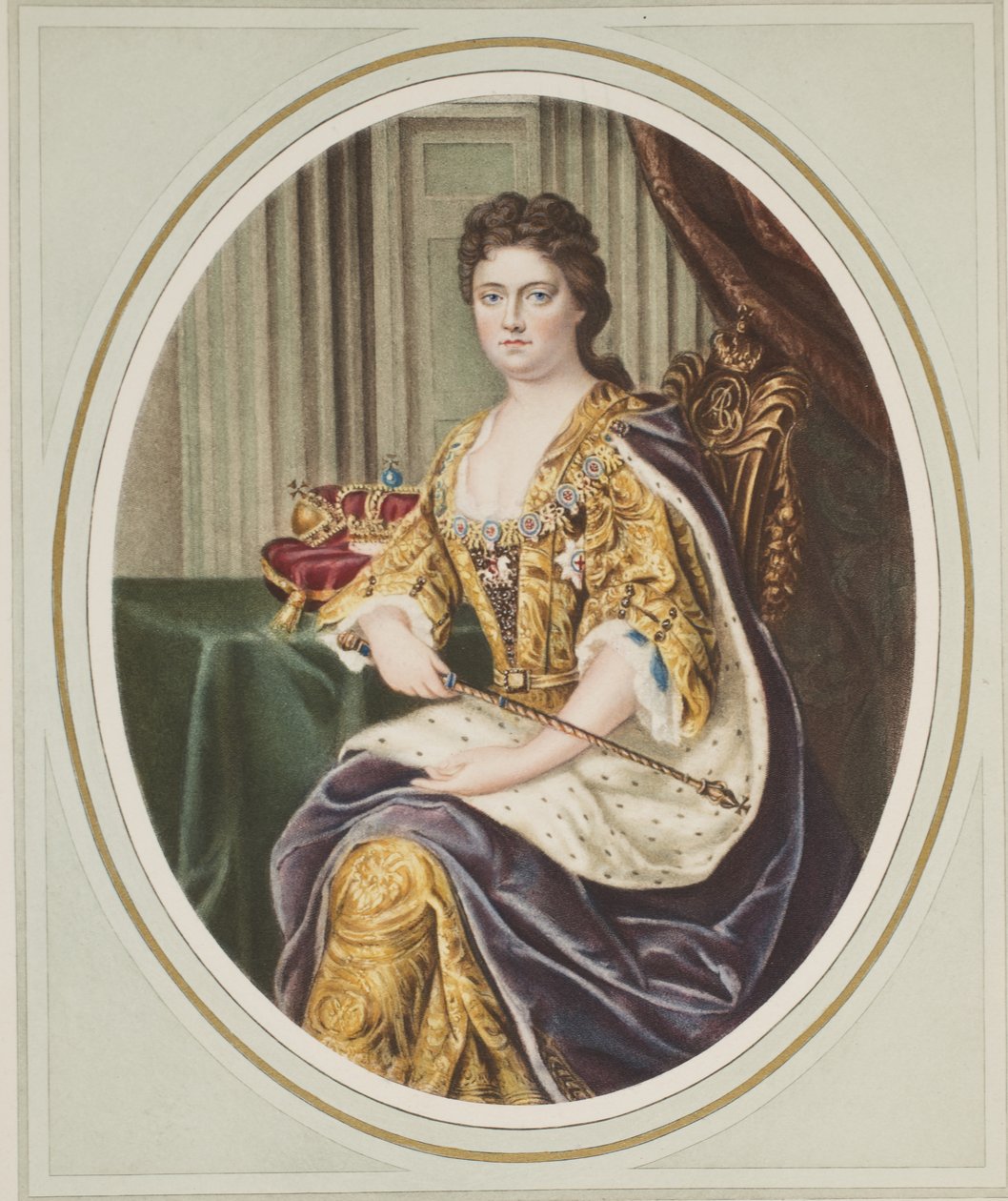 Anna királynő, kocsma. 1902 alkotó: Charles Boit
