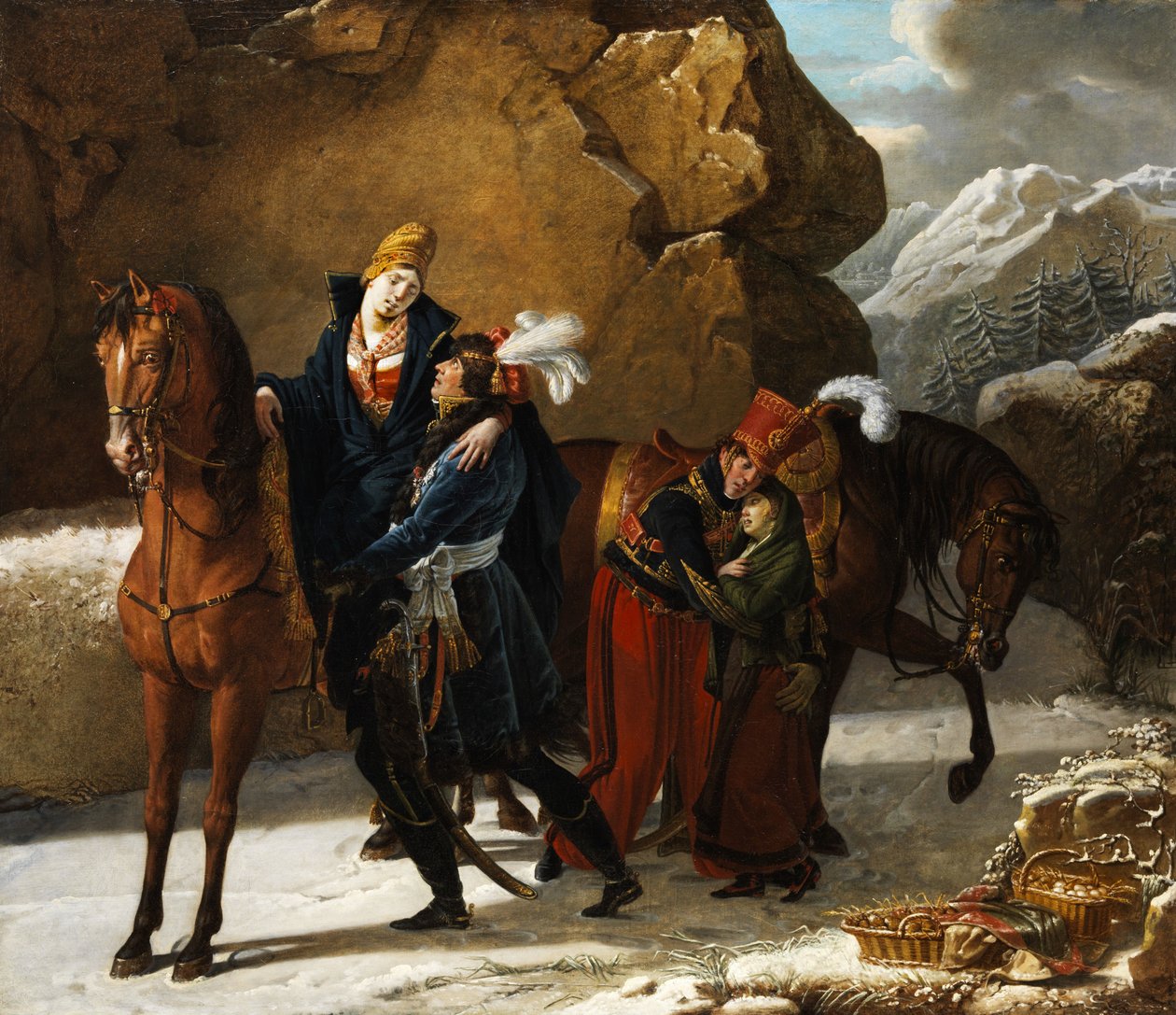 Neuchâtel hercegének humánus gesztusa alkotó: Charles Brocas