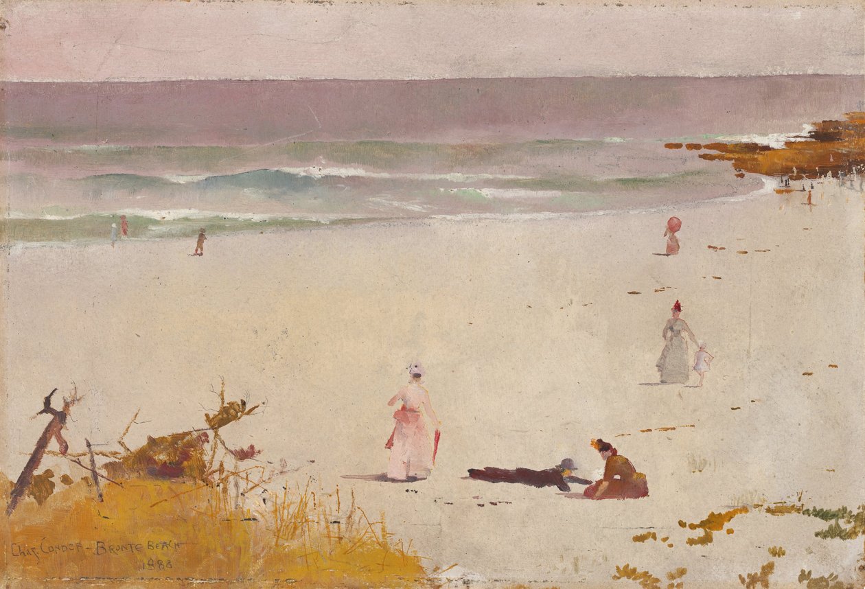 Bronte Beach alkotó: Charles Edward Conder