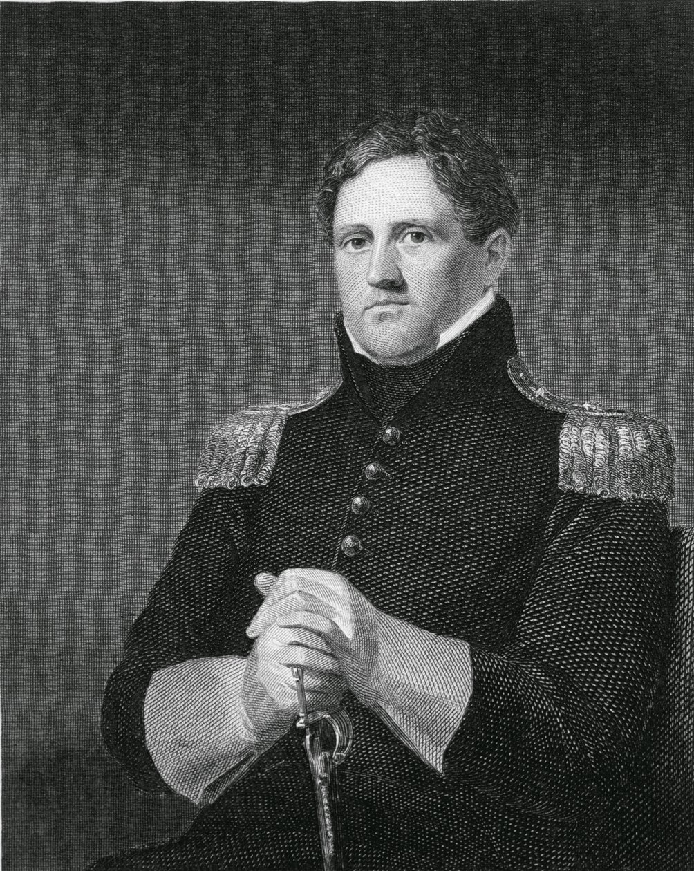 Winfield Scott vezérőrnagy (1786-1866) William G. Armstrong (1823-90) metszete alkotó: Charles Cromwell Ingham