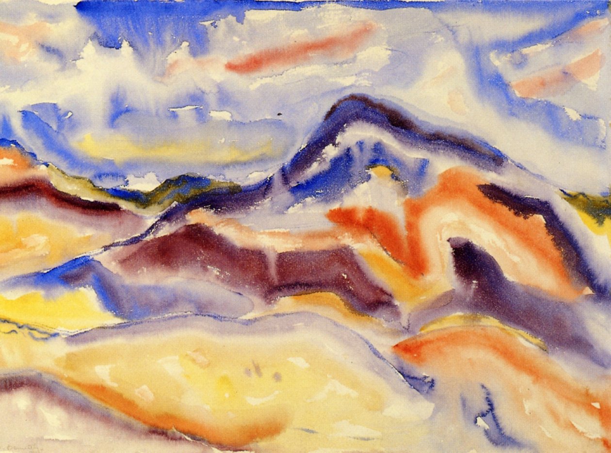 Absztrakt táj, 1915 alkotó: Charles Demuth