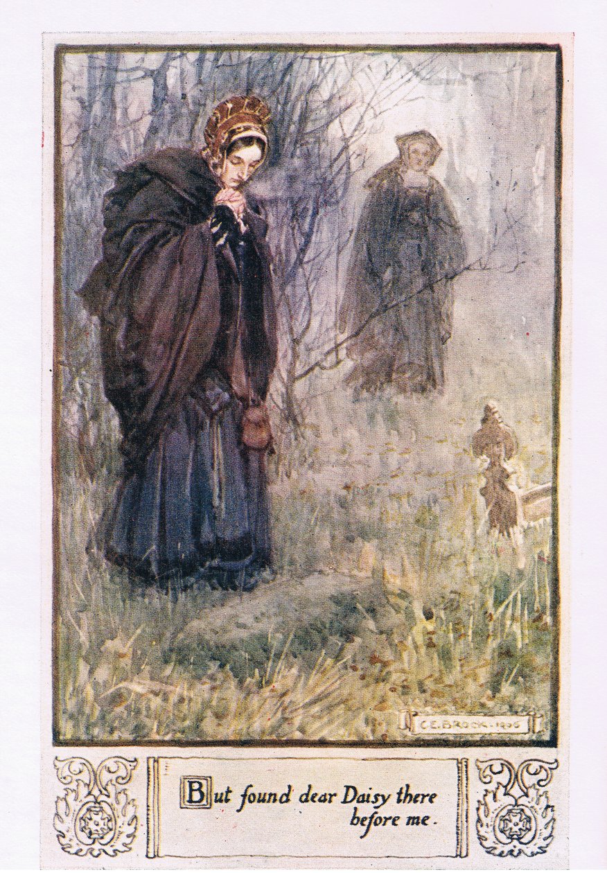 De kedves Daisyt ott találtam előttem alkotó: Charles Edmund Brock