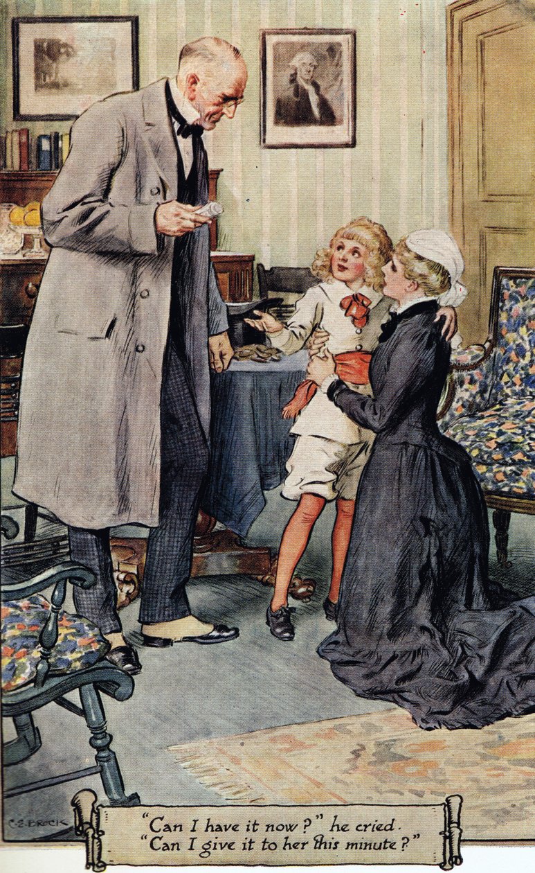 „Megkaphatom most” – kiáltott fel –, odaadhatom neki ebben a percben, 1936 alkotó: Charles Edmund Brock