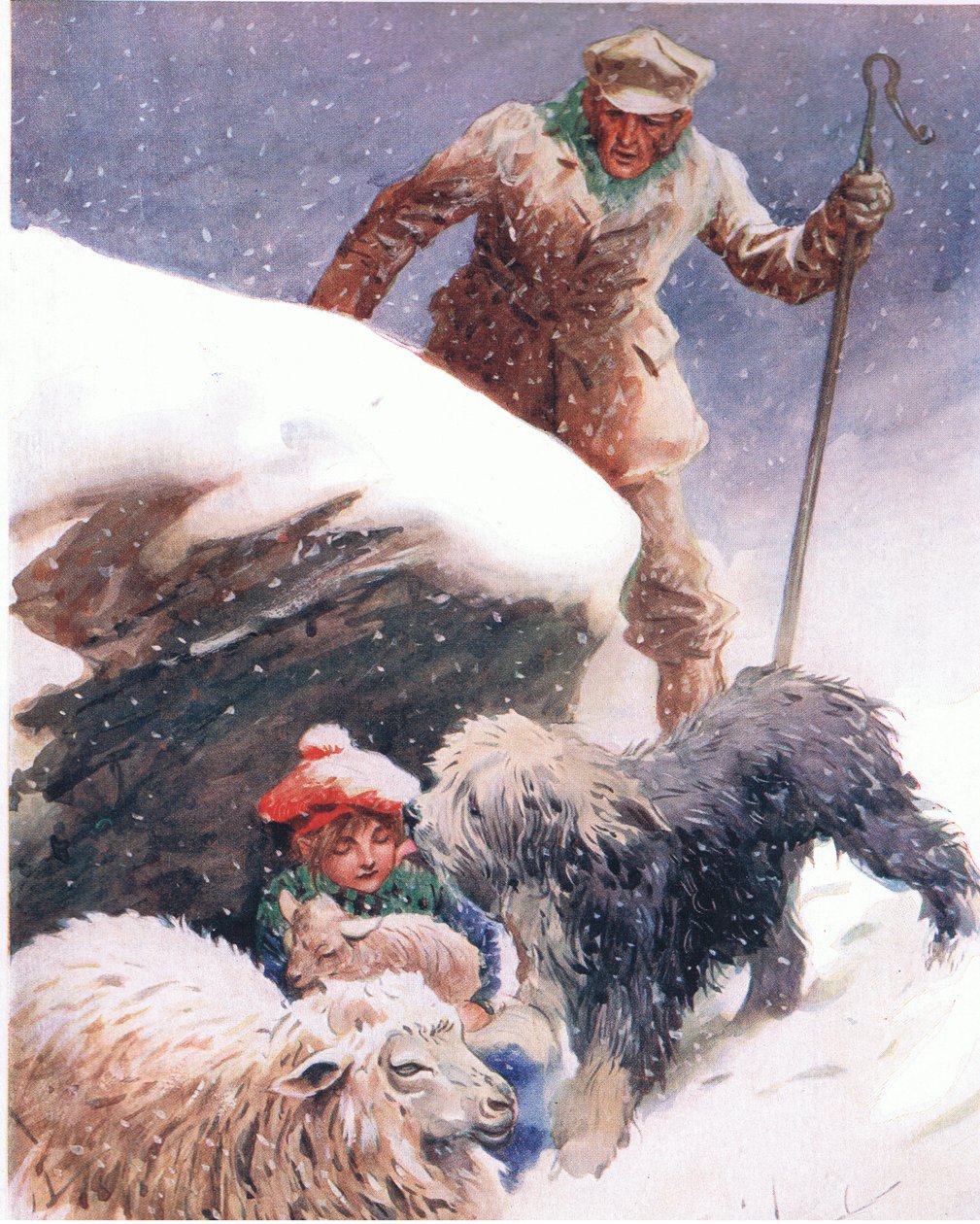 Megtalálva a Humphrey Milford által kiadott The Big Book for Children (Herbert Strang) könyvből, Oxford University Press, 1920 körül alkotó: Charles Edmund Brock