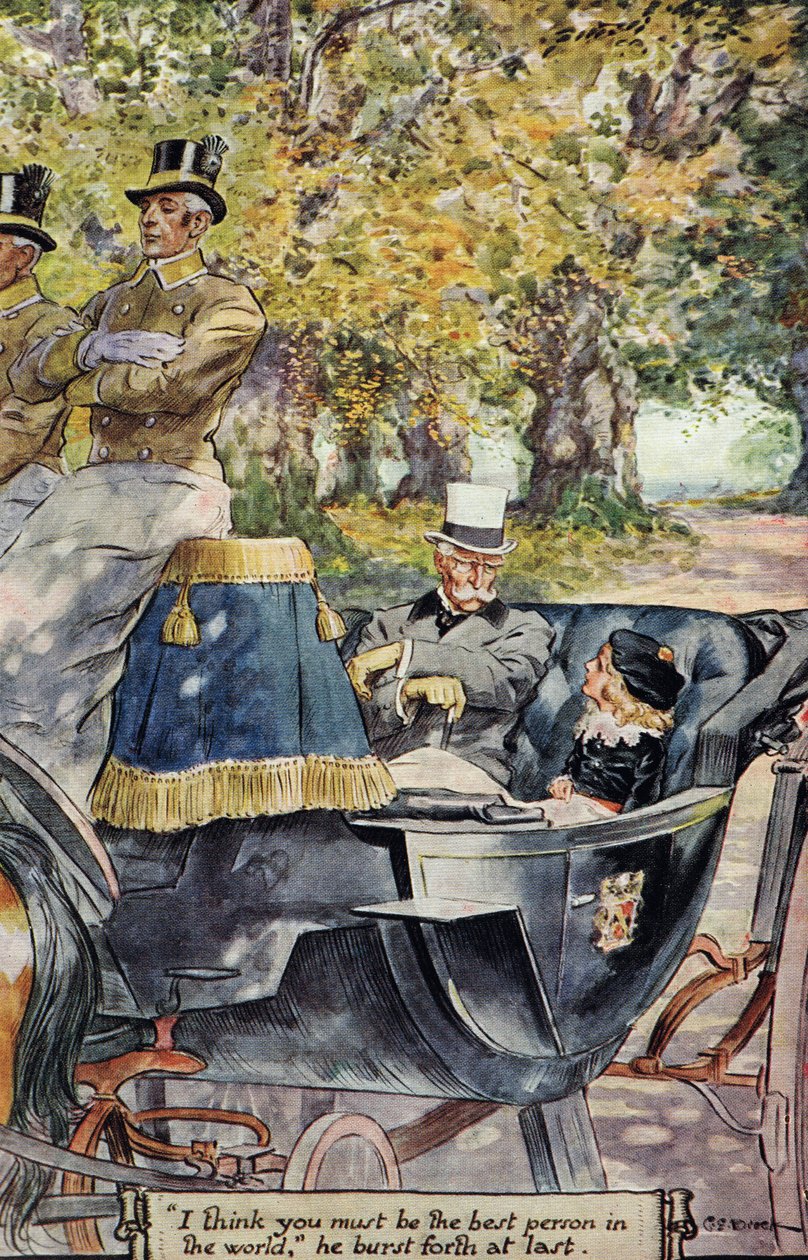 "Szerintem te vagy a legjobb ember a világon", 1936 alkotó: Charles Edmund Brock