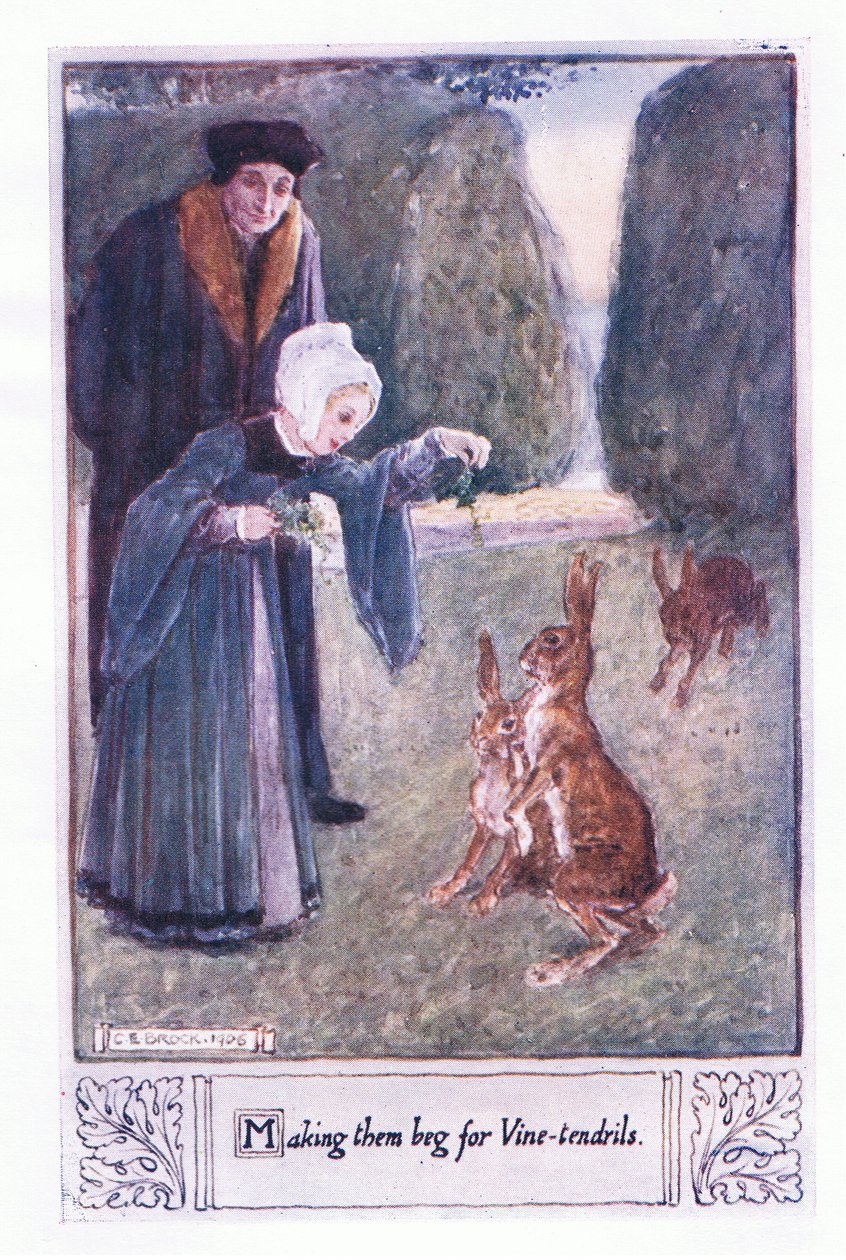 Szőlőindákért könyörögni őket alkotó: Charles Edmund Brock