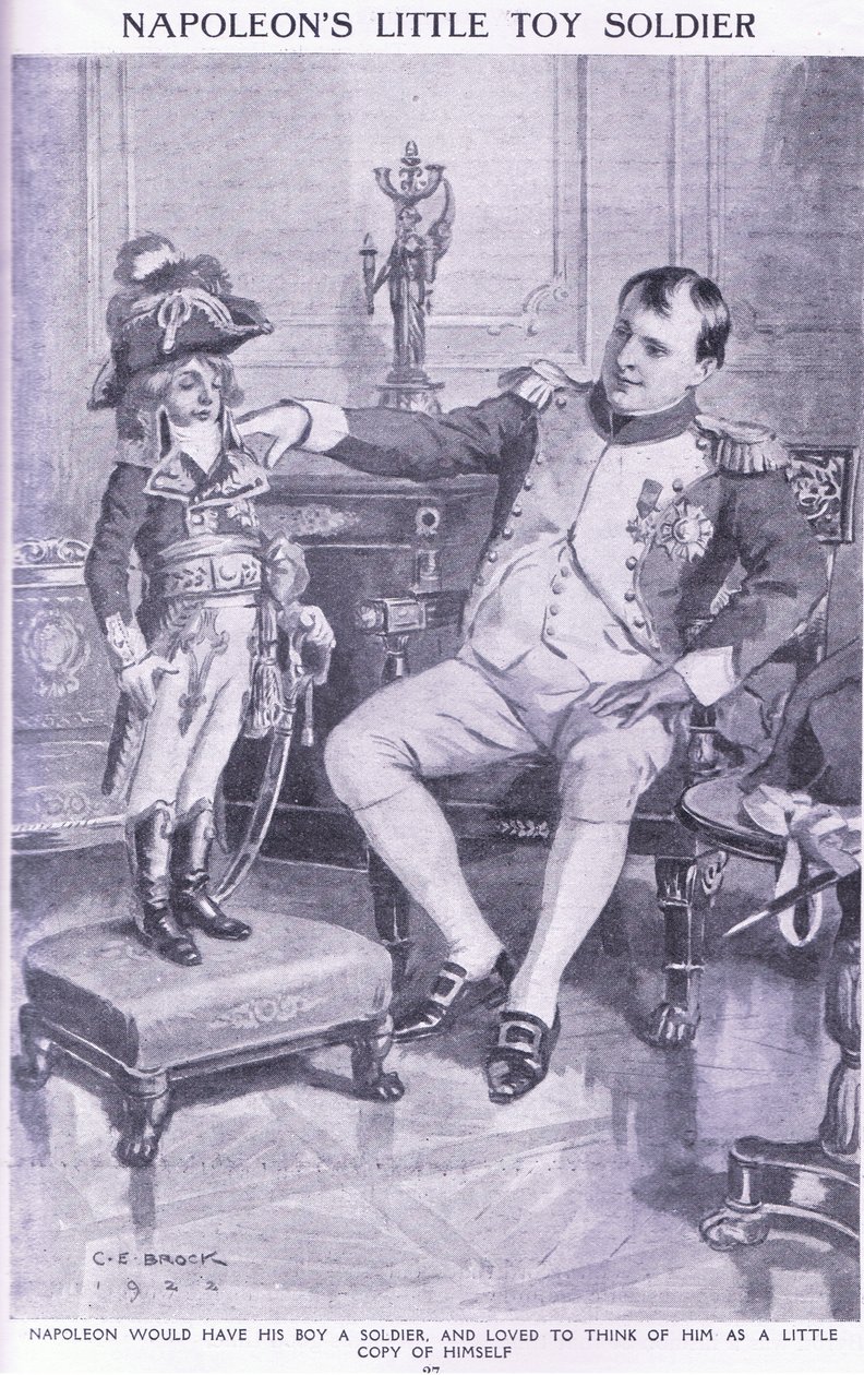 Napóleon kis játékkatonája alkotó: Charles Edmund Brock