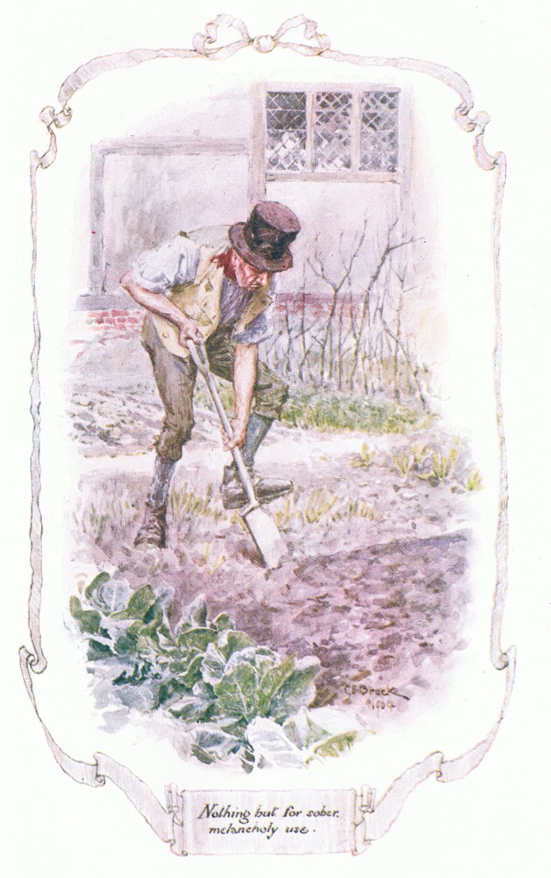 Semmi más, csak józan melankolikus használatra alkotó: Charles Edmund Brock