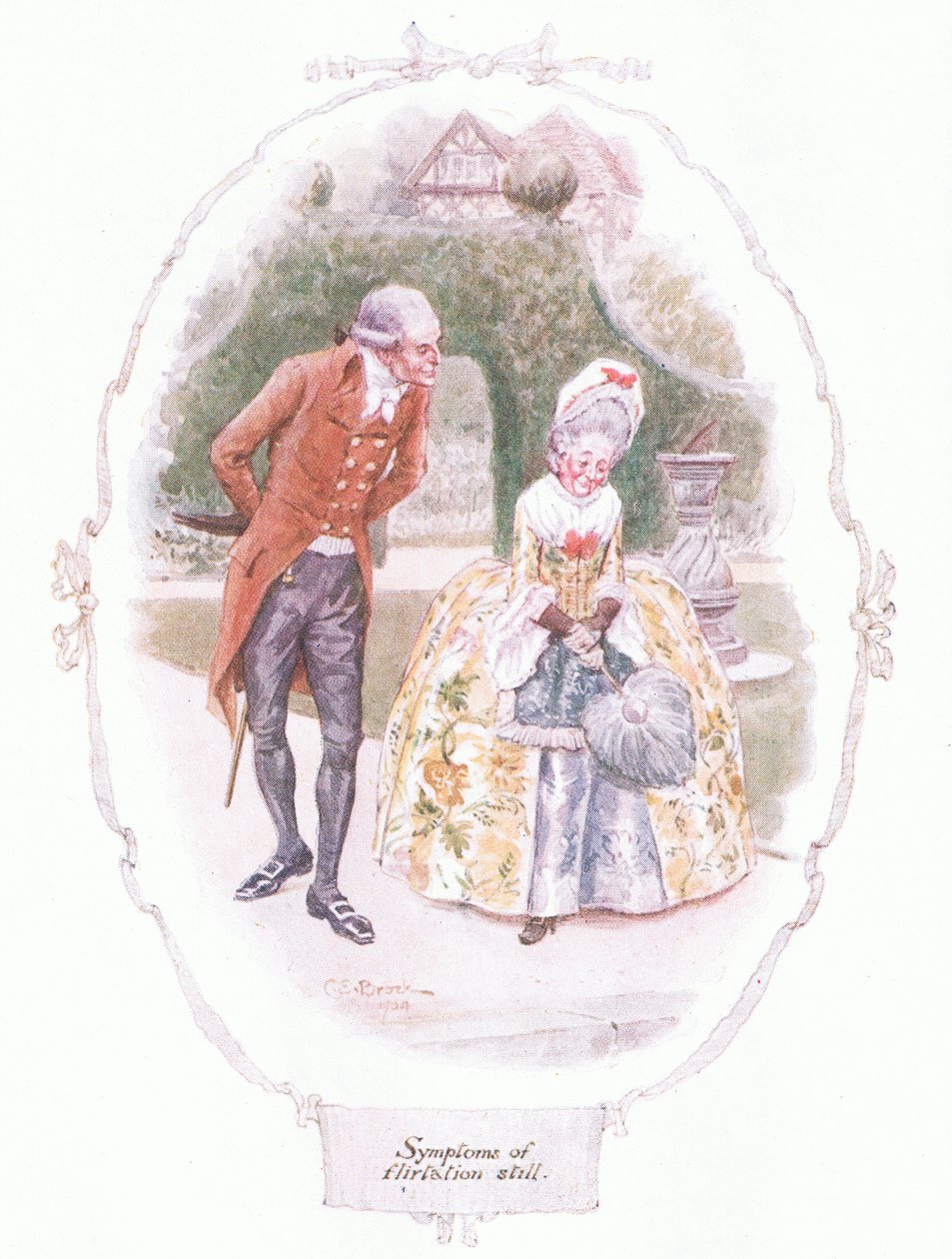 A flörtölés tünetei még mindig alkotó: Charles Edmund Brock